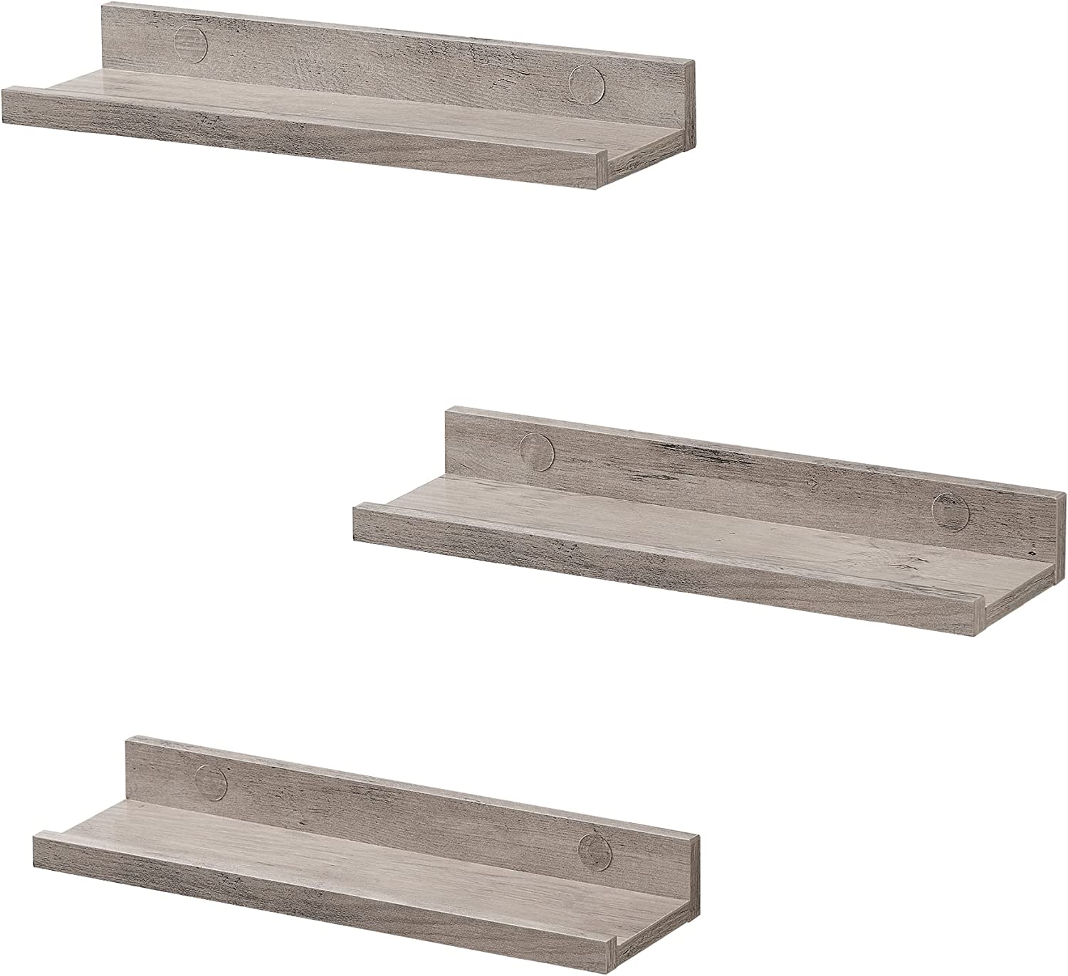 Wandregal - 3 - Floating Boards - Grau