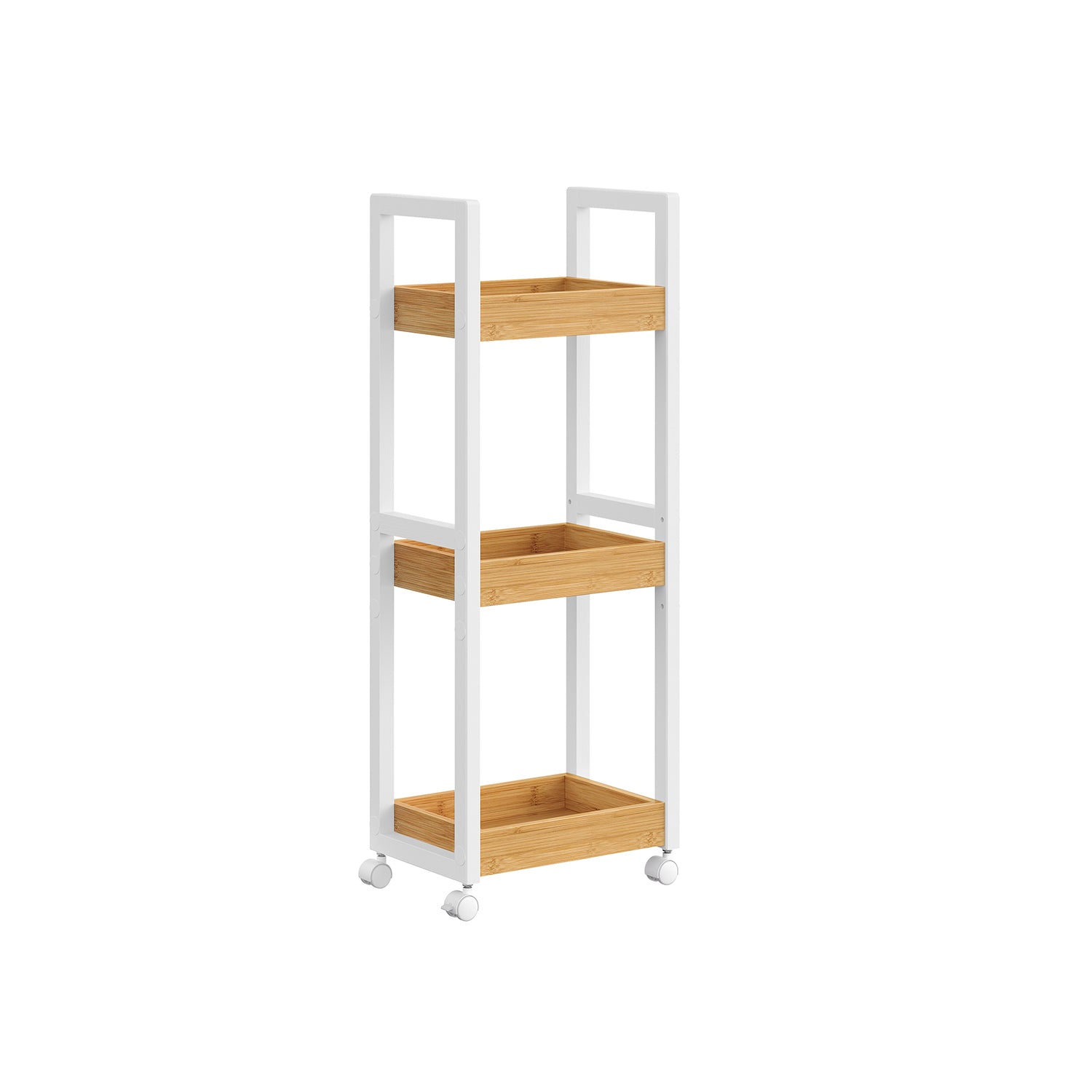 Badezimmerregal-3 Levels-Narben-Space-Space-Space-White-Nature-Farbe