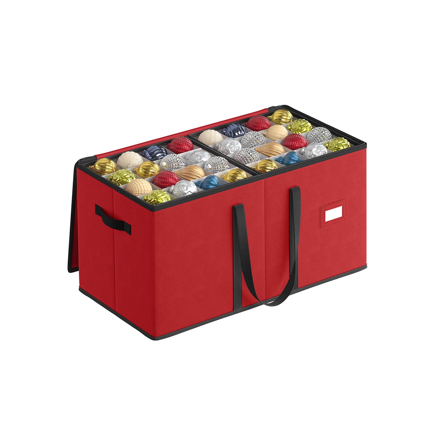 Aufbewahrungsbox für Weihnachtskugeln mit Kirschlid
