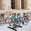 Cykelställ – Floor Parker för cyklar – 2 60 x 53 x 56 cm – Svart