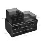 Make-up-Organisator-4-Schubladen-Schwarz
