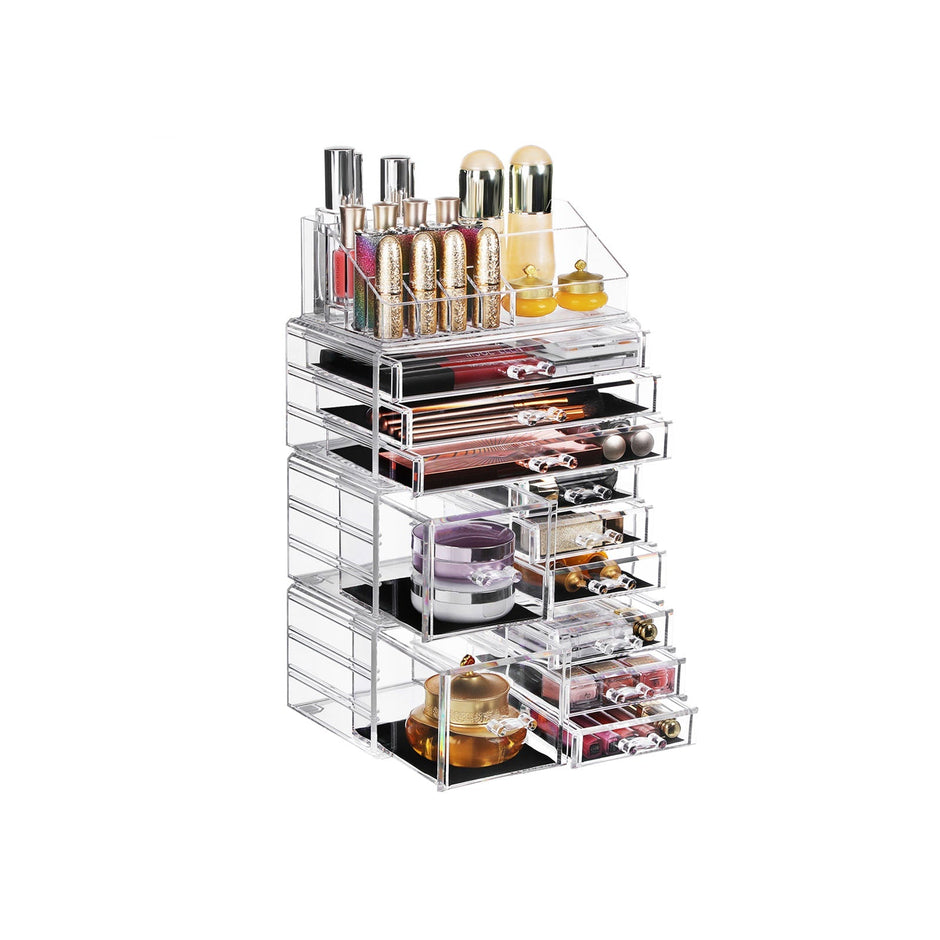 Make -up Organizer - Kosmetikorganisator - Make -up Box - Acryl - transparent