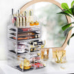 Make -up Organizer - Kosmetikorganisator - Make -up Box - Acryl - transparent