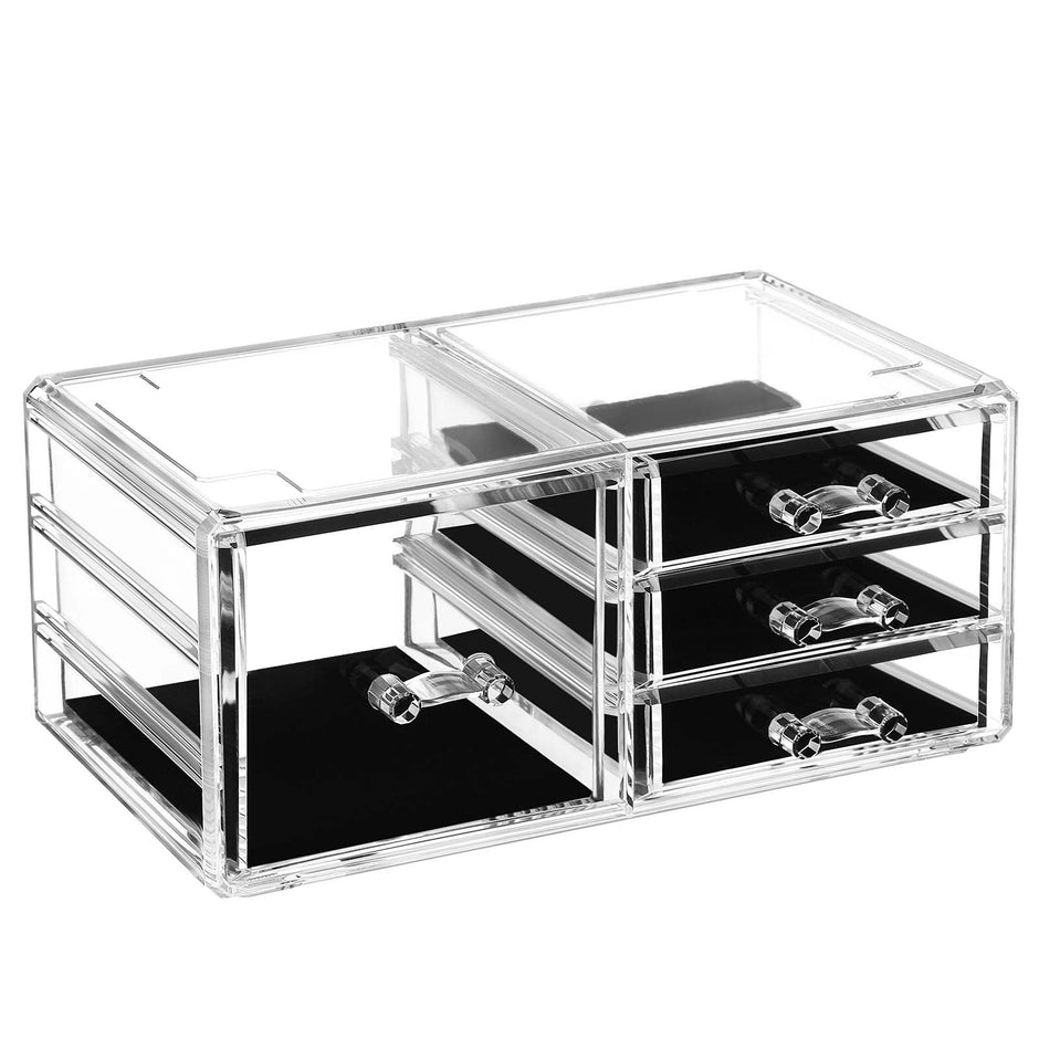 Make -up Organizer - Kosmetikorganisator - Make -up Box - Acryl - transparent