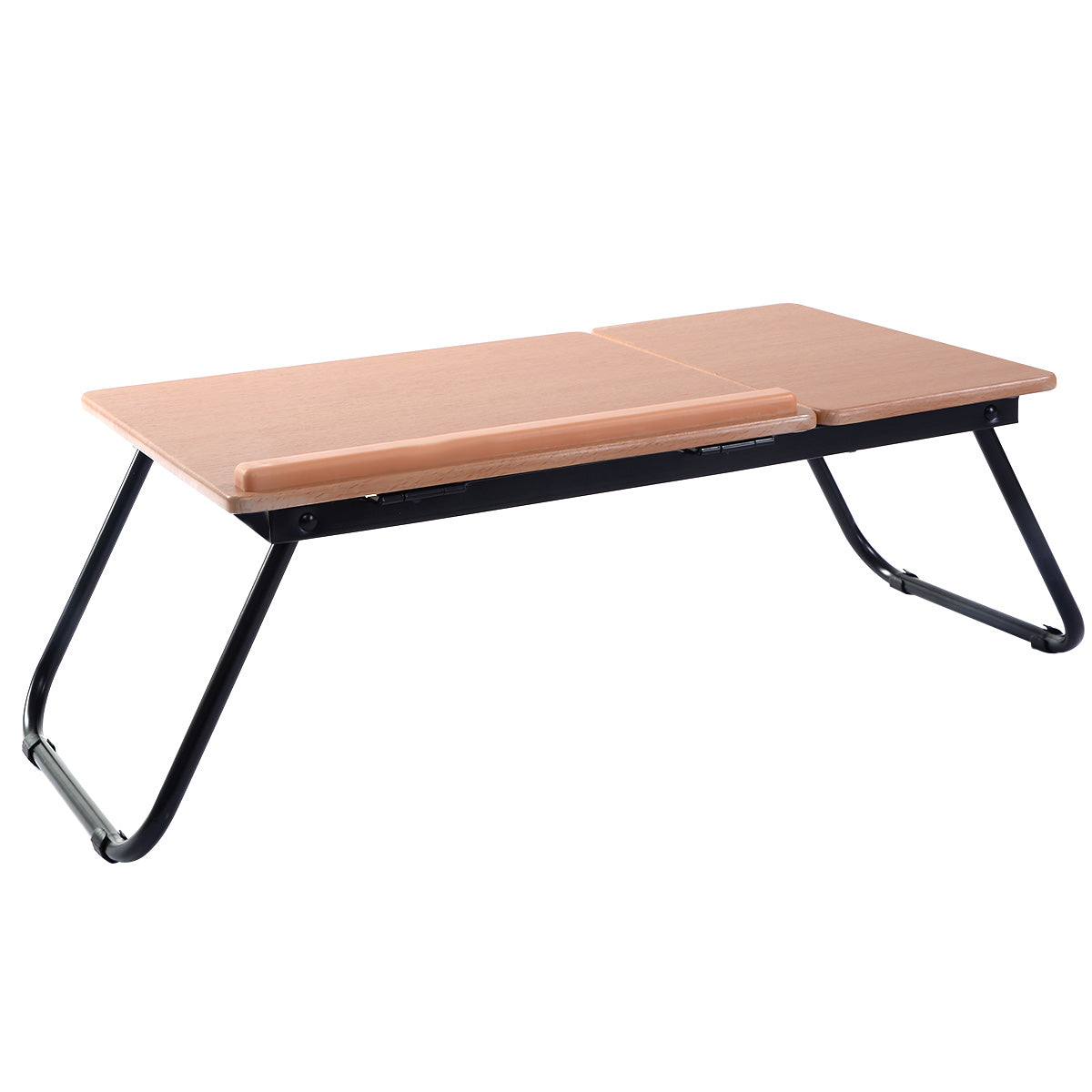 Hopfällbart – Laptopbord Sängbord Anteckningsbokbord – 55 x 32 x 23 cm – Natur