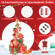 Upplyst – presentförpackning Set staplade förinställda julklappsförpackningar – 15 170 cm – Färgglad