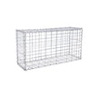 Schanskorf - Edelstahl Steenkarf - Gabion - 100 x 50 x 30 cm - Silber