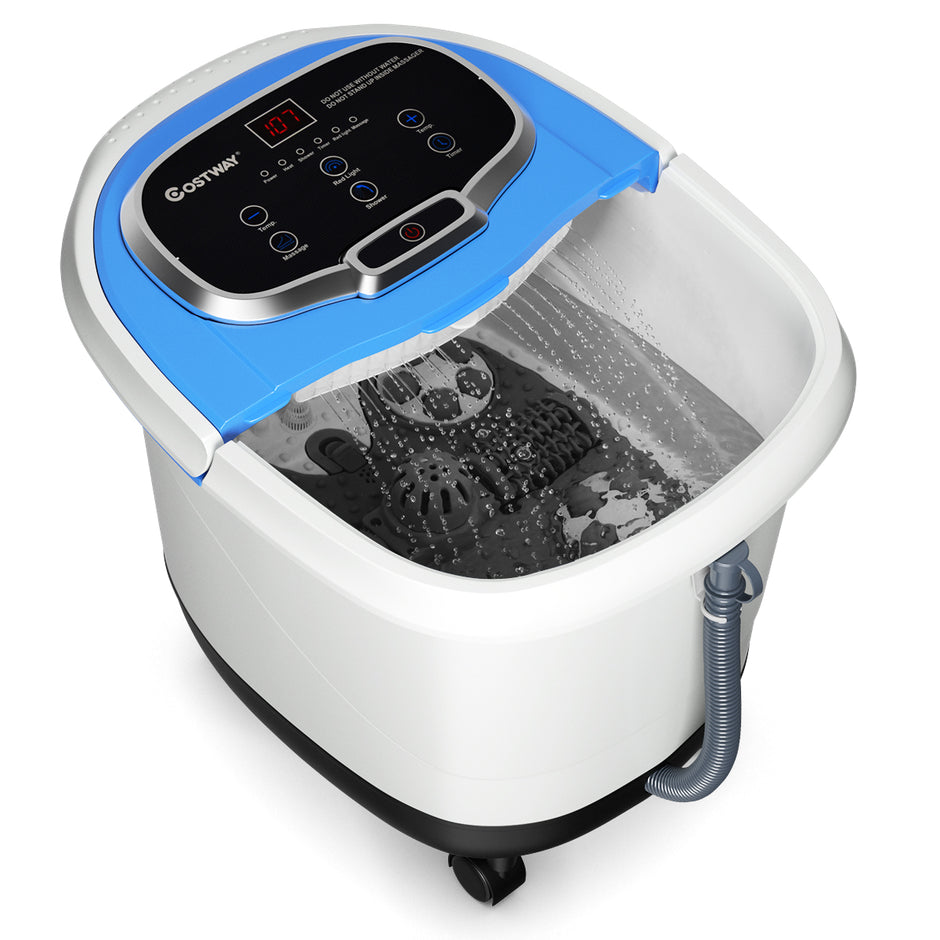 Fotmassager – Fotbad Spa Shiatsu – Blå
