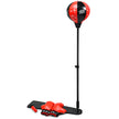 Boxningsboll – för barn Höjdjusterbar stående Boxningsset Boksäcksset – 85-130 cm – Rosa och svart