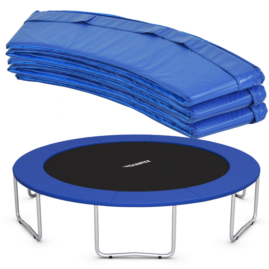 Studsmatta – madrass träning fitness gymnastik stoppning – 427 cm x 427 cm x 10 cm – Blå