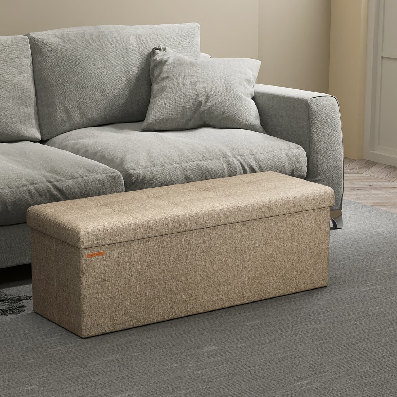 Sofa mit Stauraum - 38 x 110 x 38 cm - Sitzbox - Großformat