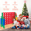 Connect – Four Game Wins Board Sets fyra i rad spel med Jumbo ringar röda och gröna – 4 42 – Röd och grön