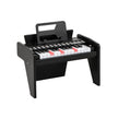 Tangent – Keyboard Barn Mini Digitalt Piano Träleksak med Inställbar Hastighet – 25 – Svart