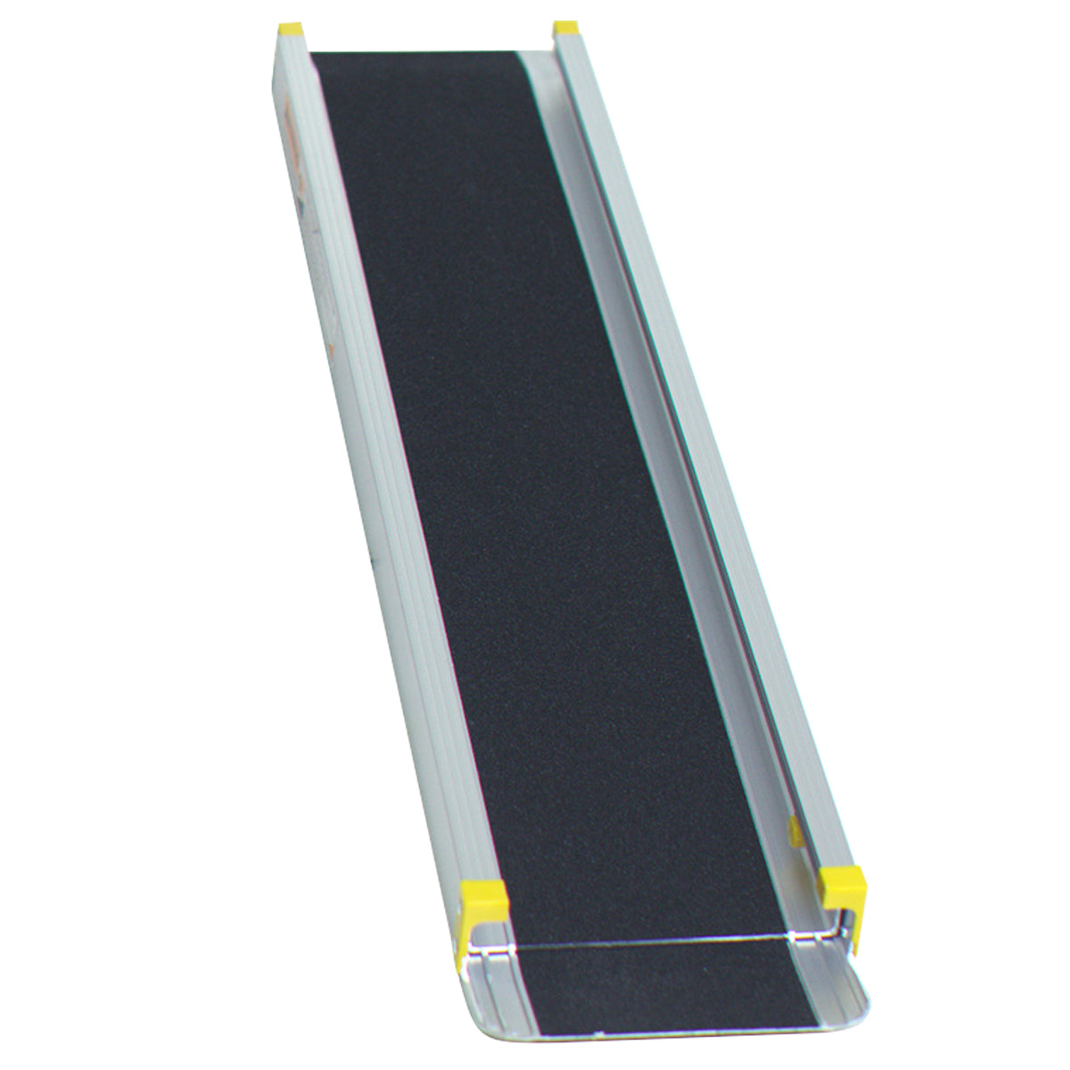 Skalbar – halkfri aluminiumlastramp Teleskopramp – 2 x – Svart