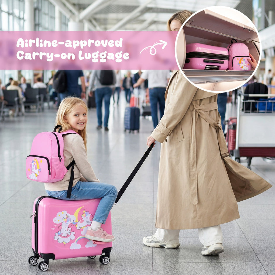 delat – barnreseväska + ryggsäck 12
