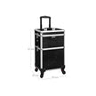 Kosmetischer Trolley-2-in-1-Crocodil-Muster