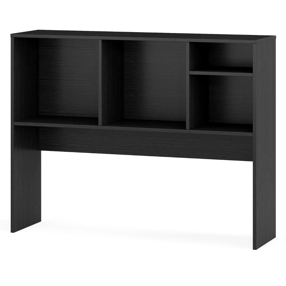 Skrivbords – hyllor med fack – 4 94 x 25 x 73 cm – Svart