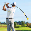 Golfsvingtränare – Hjälp med vikt huvud – 120 cm – Gul