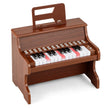 tangenter – Mini digitalpiano Barn Elektriskt med justerbar hastighet Brunt – 25 – Brun