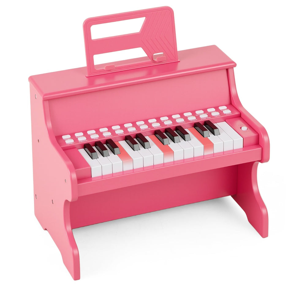 tangenter – Mini digitalpiano Barn Elektriskt med justerbar hastighet – 25 – Rosa