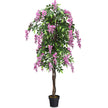 Konstgjord – växt Användbar Palm – 180 cm – Rosa