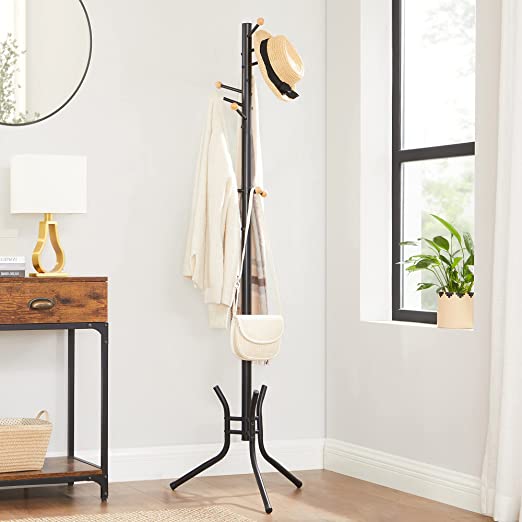 Coat Rack - Kleidungsständer - 11 Ballhaken - Van Staal - 53,5 x 53,5 x 173 cm