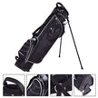 Golfbag – tum Pencil Bag Professionell åkpåse Standbag med nackstöd och bärrem – 9 – Svart