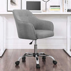 Office Stuhl - Computerstuhl - in Höhe verstellbar - Grau