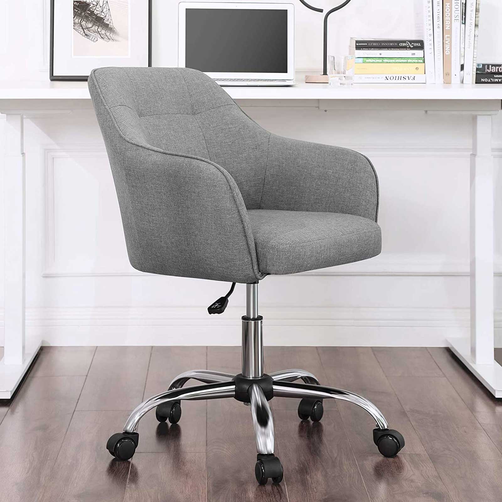 Office Stuhl - Computerstuhl - in Höhe verstellbar - Grau