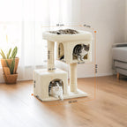 84 cm Hochkratzerpfosten, Kratzerpfosten für große Katzen, große Aussichtsplattform
