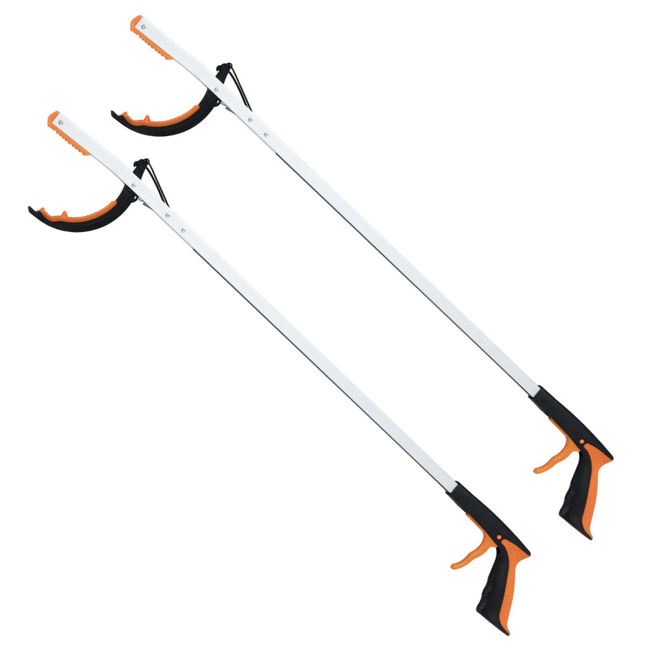 pack – extra långa tång, och sopuppsamlingspinne Lätt aluminiumklor – 2 88 cm – Silver