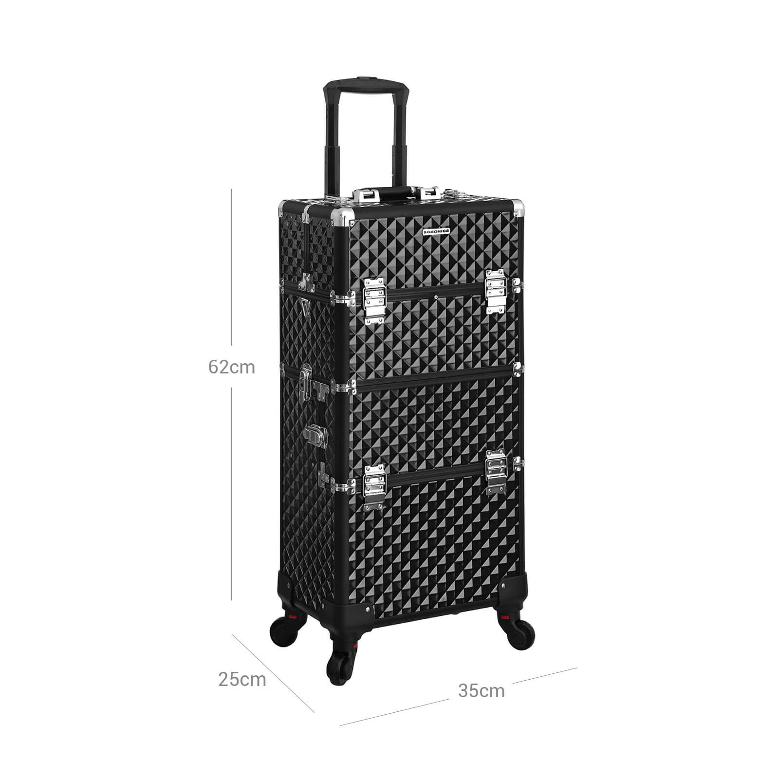 Make-up-Trolley-3-in-1-Black