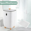 35L – Stor med timer Elektrisk Takvärmare – Vit