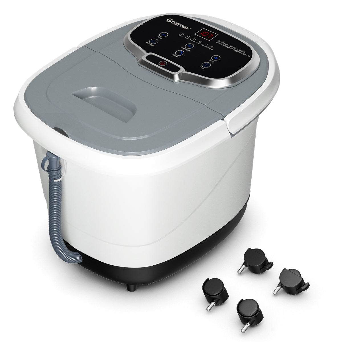 Fotmassager – Fotbad Spa Shiatsu – Grå