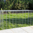 Schanskorf - Edelstahl Steenkarf - Gabion - 100 x 50 x 30 cm - Silber