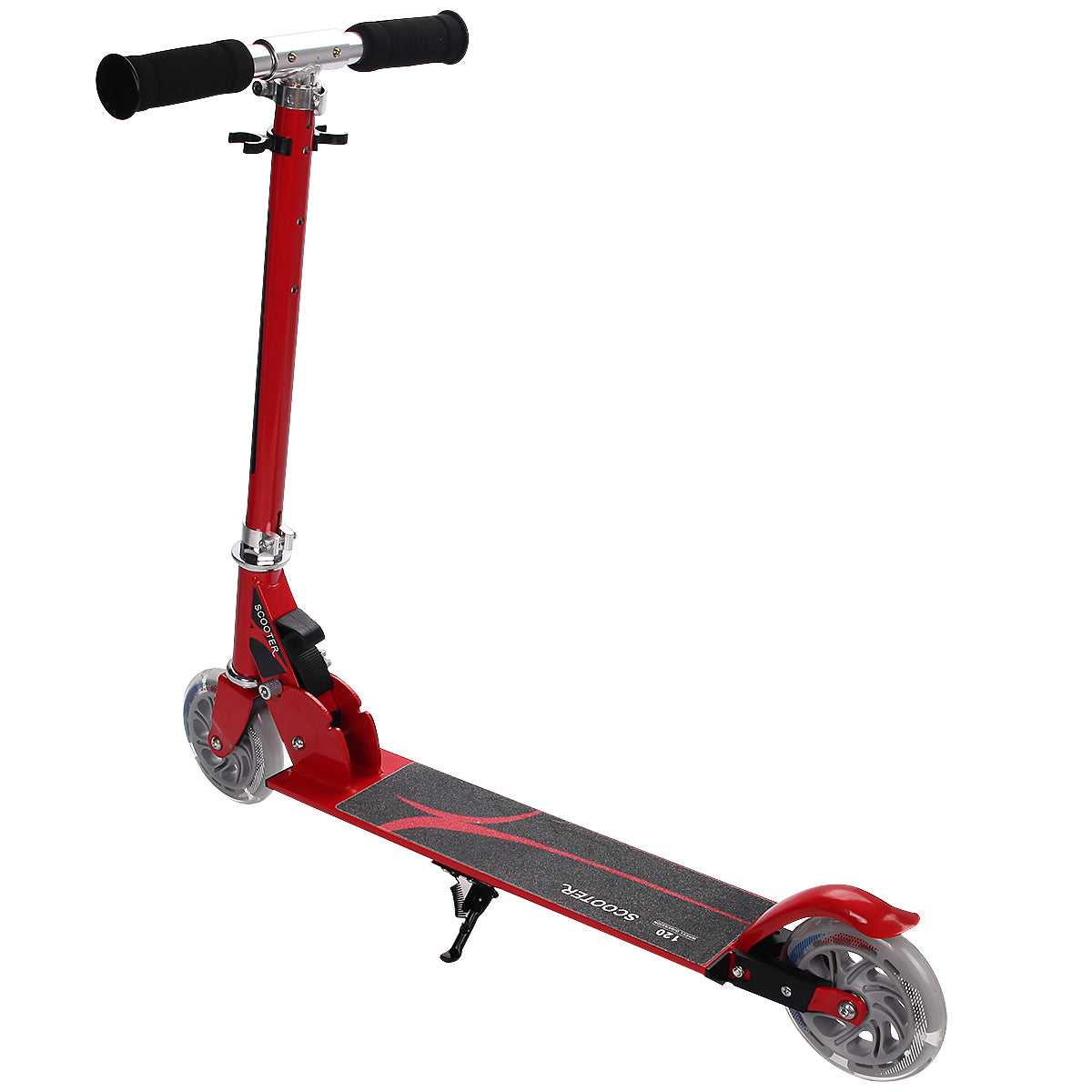 Scooter – Roller Kick Barnskoter City hopfällbar upp till – 70 kg – Röd
