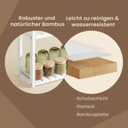 Badezimmerregal, Badezimmerregal, Pflanzenregal mit 3 verstellbaren Regalen