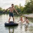 Tunglast – Innertub gummiupphängd uppblåsbar Snö och Flodring – 93 cm – Svart
