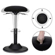 Arbeitshocker - ergonomisch - 360 ° Rotatable - Schwarz