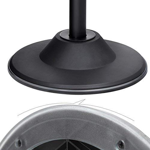 Arbeitshocker - ergonomisch - 360 ° Rotatable - Schwarz