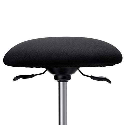 Arbeitshocker - ergonomisch - 360 ° Rotatable - Schwarz