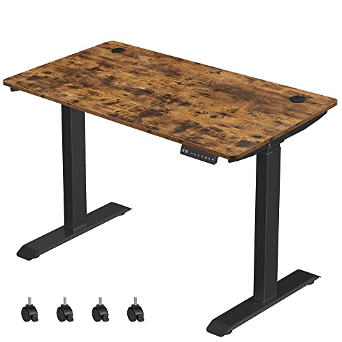 Elektrischer Sitz-/Stehschreibtisch – höhenverstellbar – 60 x 120 cm