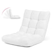 Golvstol – Ihopfällbar Lazy Sofa Lat Tatami Golvkudd – Vit