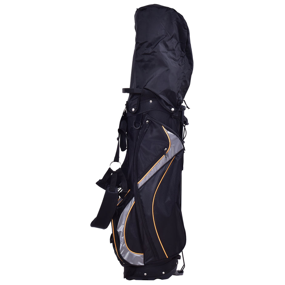 Golfbag – Inch Bag Professionell resväska med nackstöd och bärrem – 9 – Svart