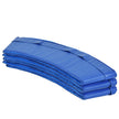 Studsmatta – madrass träning fitness gymnastik stoppning – 427 cm x 427 cm x 10 cm – Blå