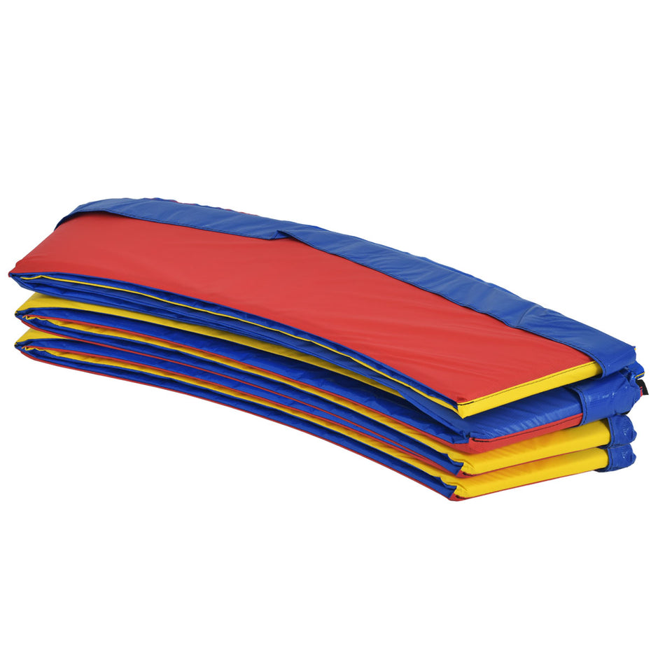 Studsmatta – madrass träning fitness gymnastik stoppning – 427 cm x 427 cm x 10 cm – Färgglad