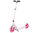 Scooter – Roller hopfällbar höjdjusterbar lastkapacitet med LED hjul – 100 kg 2 – Rosa