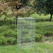 Schanskorf - Edelstahl Steenkarf - Gabion - 100 x 50 x 30 cm - Silber