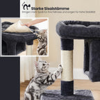 84 cm Hochkratzerpfosten, Kratzerpfosten für große Katzen, große Aussichtsplattform