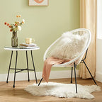 Gartenmöbelset - Balonet - 2 Stühle und Tisch - Weiß